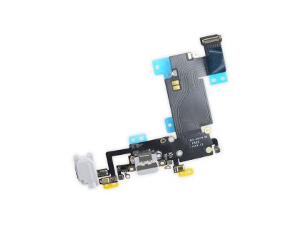apple iphone 6s plus dock flex nabijeni mikrofon sedy