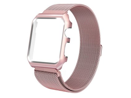 apple watch 40mm kompletni magenticky pasek rose
