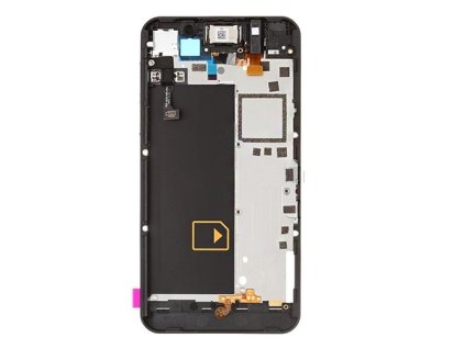 blackberry z10 4g predni kryt cerny