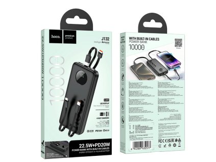 Hoco J132 power bank 10000mAh černá