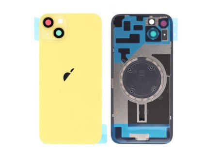 iphone 14 plus zadni sklo s magsafe zlute