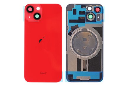 iphone 14 zadni sklo s magsafe cervene