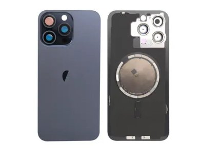 iphone 15 pro max zadni sklo s magsafe modre