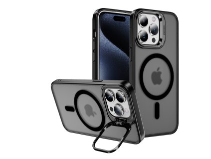 iphone 16 magnetic tpu pouzdro s drzakem kamery cerne