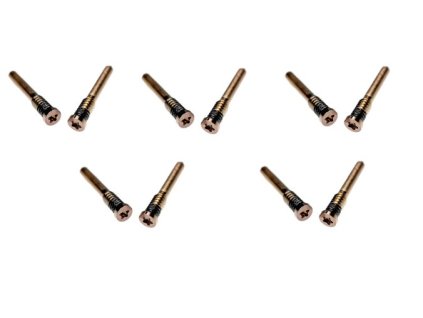 iphone x 13 pro max spodni sroubky zlate set