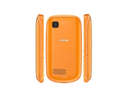nokia 201 kryt baterie oranzovy