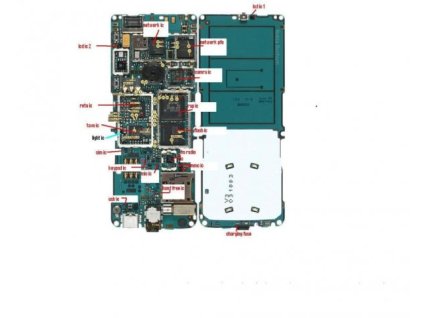 nokia 6300 zakladni deska