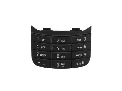 nokia 6600is klavesnice spodni cerna