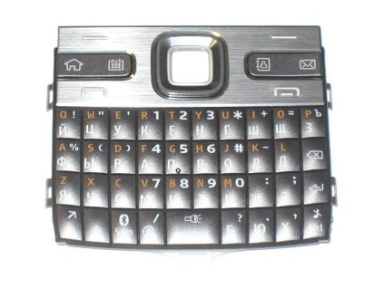 nokia e72 klavesnice seda ruska