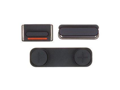 oem set tlacitek cerne pro iphone 5