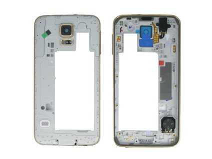 samsung g900f stredni kryt zlaty