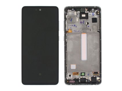 samsung galaxy a52s 5g lcd displej dotykove sklo a528b service pack bily