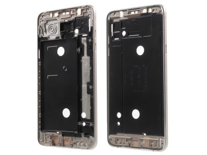 samsung galaxy j7 2016 stredni kryt ramecek telefonu zlaty j710f