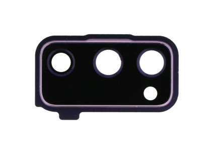 samsung galaxy s20 fe cocka fotoaparatu zadni sklenena vcetne ramecku fialova