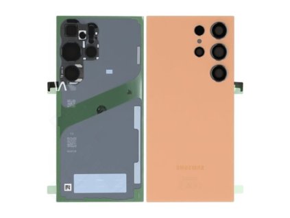 samsung galaxy s24 ultra s928 zadni kryt baterie originalni service pack titanium orange