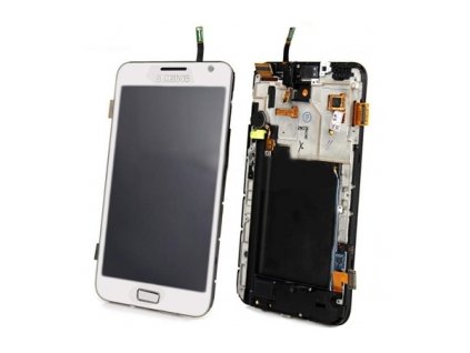 samsung n7000 kompletni lcd dotyk bily