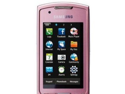 samsung s5620 dotyk ruzovy