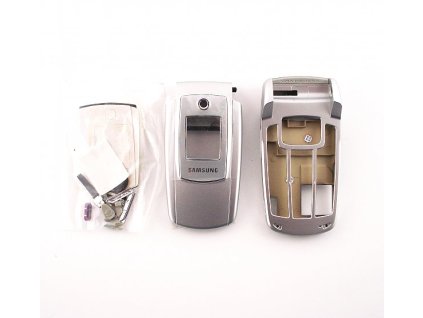 samsung v700 kompletni kryt stribrny oem