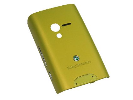 sony ericsson x10 mini kryt baterie zluty