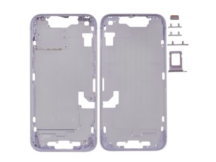 stredovy ram iphone 14 stredni ramecek kryt fialovy