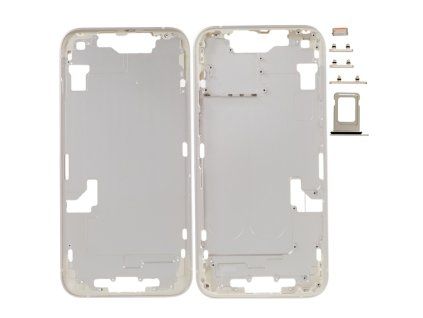 stredovy ram iphone 14 stredni ramecek kryt starlight bily