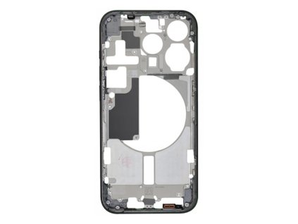 stredovy ramecek housing iphone 15 pro modry titan