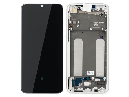 xiaomi mi 9 lite oled lcd displej dotykove sklo white service pack