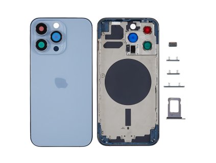 zadni kryt baterie housing pro apple iphone 13 pro modry