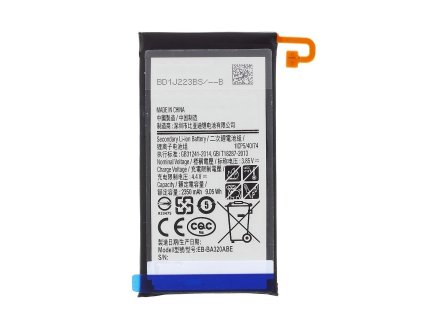 samsung galaxy a3 2017 baterie a320f eb ba320abe