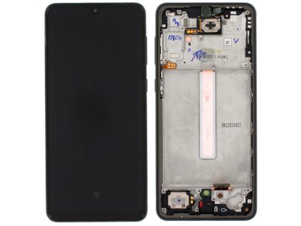 samsung galaxy a33 5g lcd displej dotykove sklo vcetne ramecku a336 service pack bily