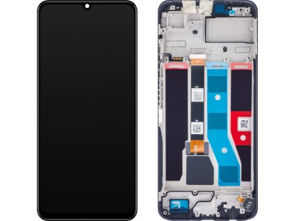 realme c51 lcd displej dotykove sklo vcetne ramecku originalni service pack