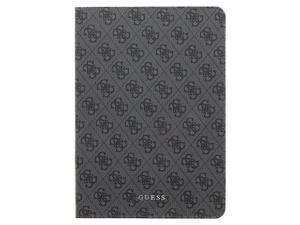 GUFCPA10QGG Guess 4G Folio Pouzdro pro iPad Air 9.7 2018 Black/Grey
