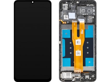 samsung galaxy a06 4g a065 lcd displej dotykove sklo originalni service pack black