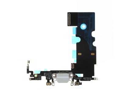 apple iphone 8 dock konektor nabijeni napajeci flex lightning port sluchatka sedy