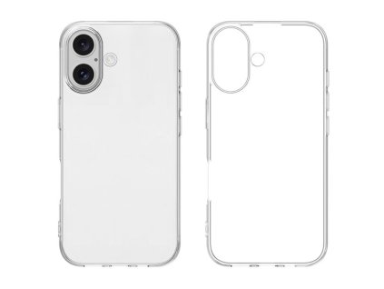 pouzdro pro iphone 16 plus pruhledne ohebne tpu tenke pouzdro na telefon