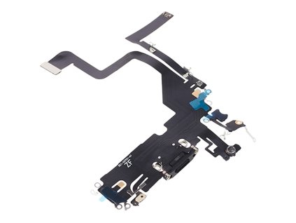 konektor iphone 14 pro nabijeci dock flex cerny mikrofon