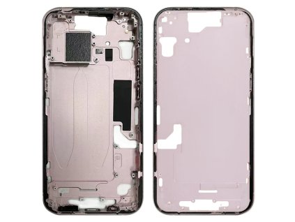 stredovy ramecek housing iphone 15 ruzovy