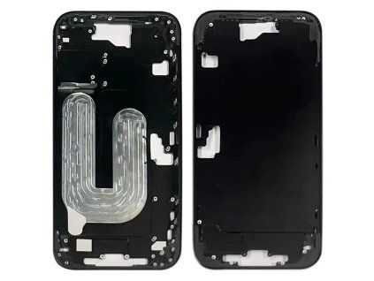 stredovy ramecek housing iphone 16 cerny
