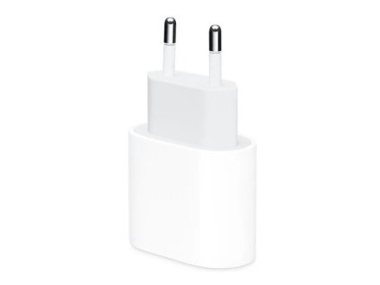 nabijeci adapter 20w usb c white