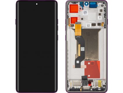 motorola edge 60 pro lcd displej dotykove sklo originalni service pack sparkling grape