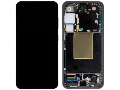 samsung galaxy s24 s926 lcd displej dotykove sklo originalni assembled service pack black