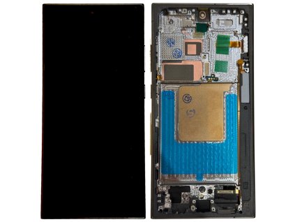 samsung galaxy s24 ultra s928b lcd displej dotykove sklo a oled vcetne ramecku black