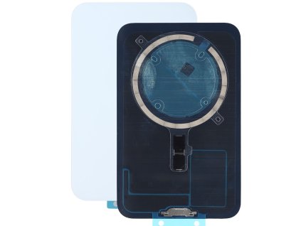 zadni sklo krytu baterie pro iphone 17 pro max stribrny