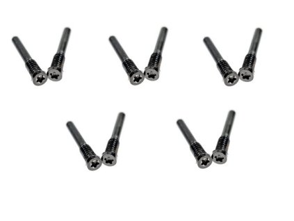 iphone x 13 pro max spodni sroubky cerne set