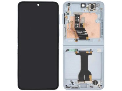 samsung galaxy z flip 6 f741 lcd displej dotykove sklo service pack vnitrni blue
