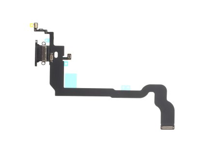Apple iPhone X nabíjecí konektor flex mikrofon lightning dock port černý OEM