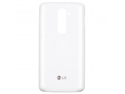 LG G2 zadní kryt baterie plastový bílý D802 D803 včetně NFC antény