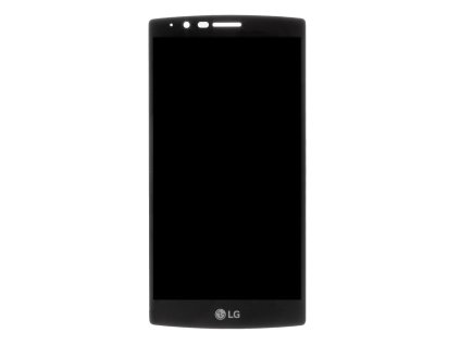 LG G4 LCD displej dotykové sklo komplet přední panel černý H815