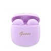 Guess True Wireless Script Logo BT5.3 Stereo Earphones Purple