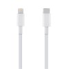 OBAL:ME Fast Charge USB-C/Lightning Kabel 1m White